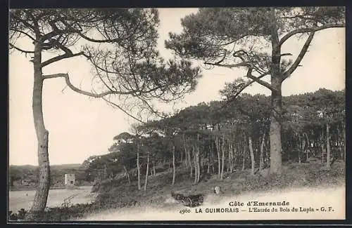 AK La Guimorais, L`Entrée du Bois du Lupin à la Côte d`Émeraude