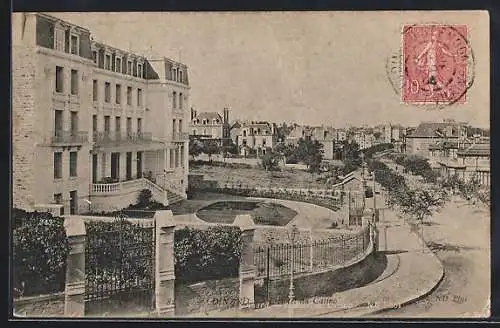 AK Dinard, Vue de la Terrasse du Casino et des Jardins