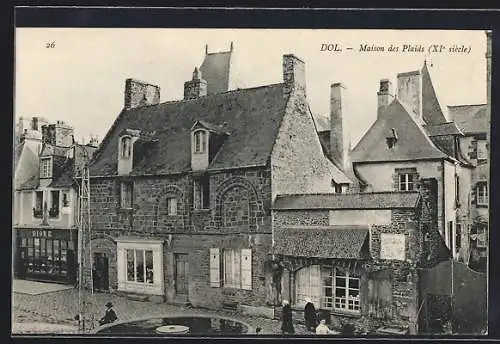 AK Dol-de-Bretagne, Maison des Plaids (XIe siècle)