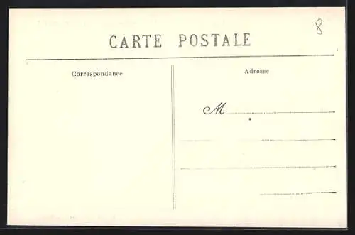 AK Fougères, Vue à vol d`oiseau (Tour de l`Horloge et Rue Nationale)