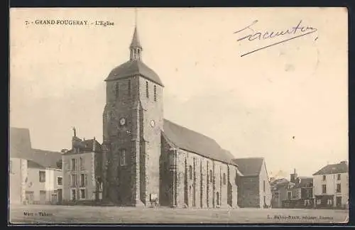 AK Grand-Fougeray, L`Église et ses environs