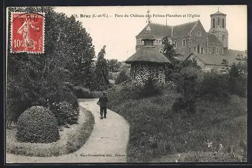 AK Bruz, Parc du Château des Petites-Planches et l`Église