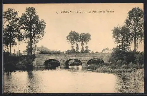 AK Cesson, Le Pont sur la Vilaine