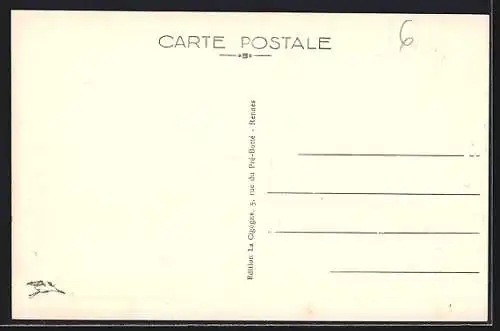 AK Châteaugiron, Vue générale vers le Séminaire