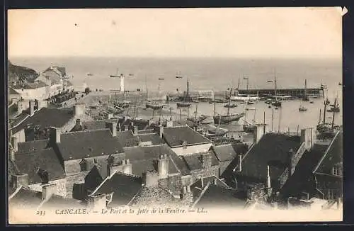 AK Cancale, Le Port et la Jetée de la Fenêtre