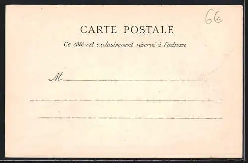 AK Cancale, L`Église avec les fidèles rassemblés devant l`entrée