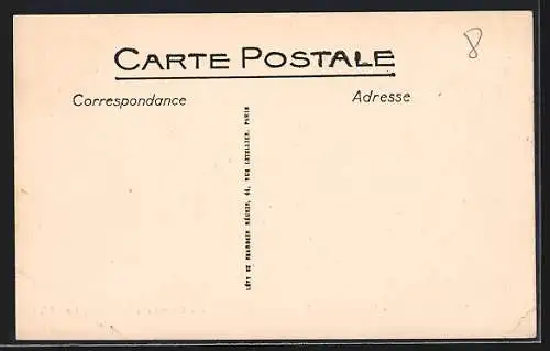 AK Cancale, Débarquement de Touristes à la Fenêtre
