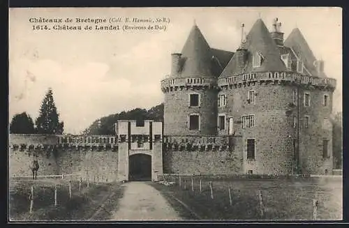 AK Dol, Château de Landal et son architecture médiévale