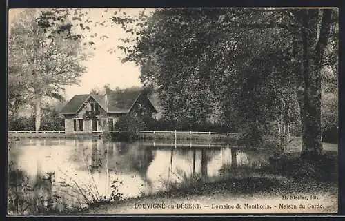 AK Louvigné-du-Désert, Domaine de Monthorin, Maison du Garde