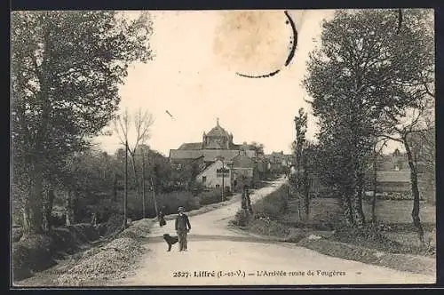 AK Liffré, L`Arrivée route de Fougères