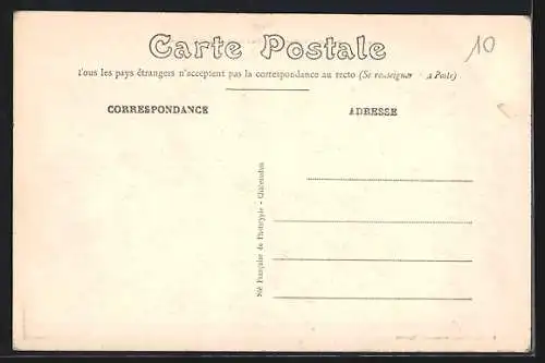 AK Langon, Vue Générale et l`Église