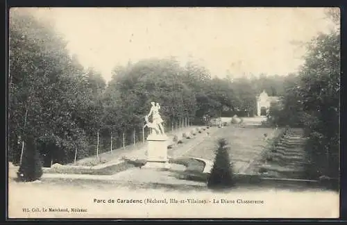 AK Bécherel, Parc de Caradène, La Diane Chasseresse