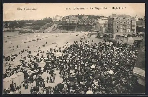 AK Dinard, La Plage, côté High Life