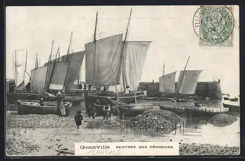 AK Granville, rentrée des pêcheurs