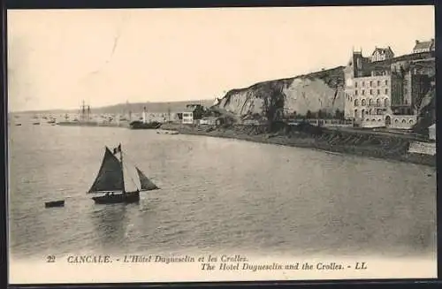 AK Cancale, L`Hôtel Duguesclin et les Crolles