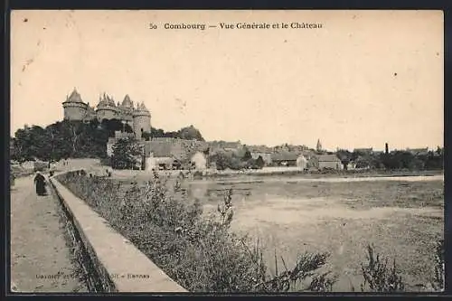 AK Combourg, Vue Générale et le Château