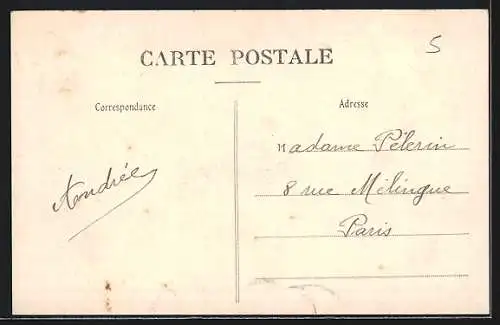 AK Combourg, Château de Combourg habité par Chateaubriand, vue d`ensemble