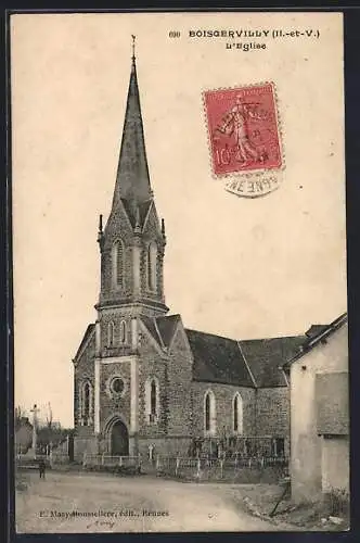 AK Boisgervilly, L`église