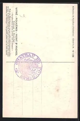 AK Fougères, Vieilles maisons de la Place du Marchix