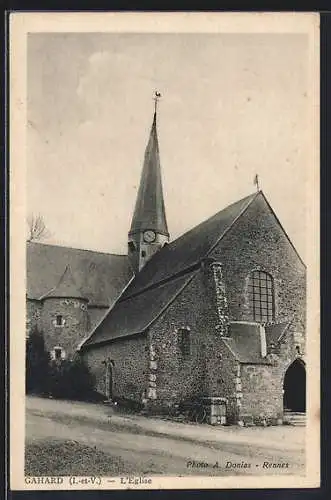 AK Gahard, L`église