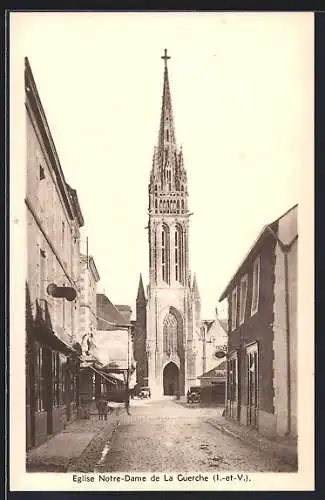 AK La Guerche, Église Notre-Dame de La Guerche