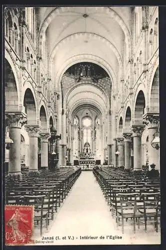 AK Janzé, Intérieur de l`Église