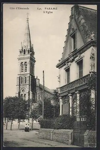 AK Paramé, L`Église et architecture environnante