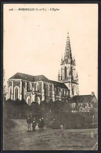 AK Mordelles, L`Église et ses environs