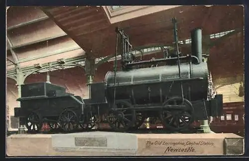 AK Newcastle, The Old Locomotive, Central Station