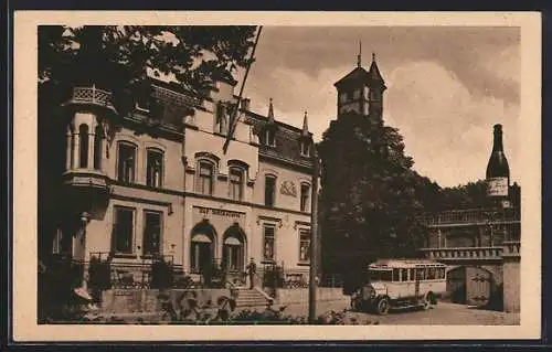 AK Freyburg a. U., Gasthaus Sektkellerei