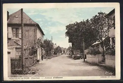 AK Perpezac-le-Noir, Avenue d`Allassac