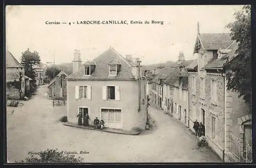 AK Laroche-Canillac, Entrée du bourg