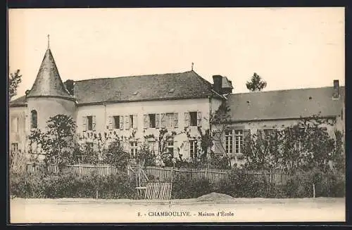 AK Chamboulive, Maison d`École