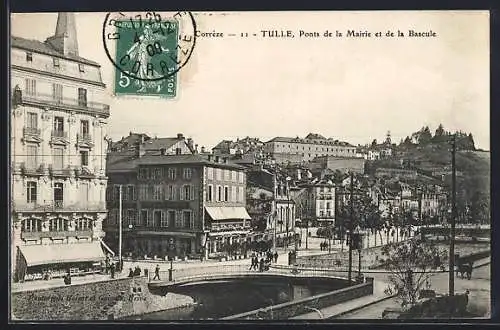 AK Tulle, Ponts de la Mairie et de la Bascule