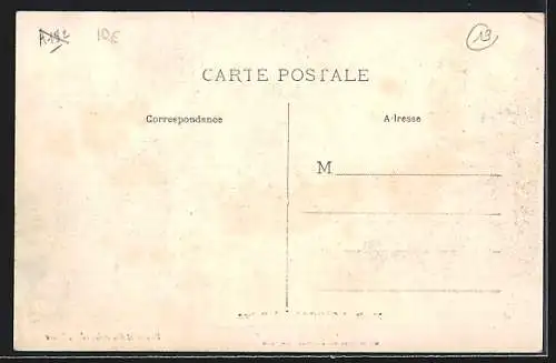 AK Brive, Arc de Triomphe décoré pour la visite de M. R. Poincaré en septembre 1913