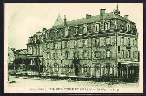 AK Brive, Le Grand Hôtel de l`Étoile et du Parc