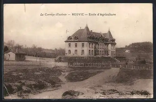 AK Neuvic, École d`Agriculture vue de l`extérieur