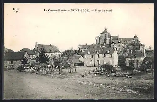 AK Saint-Angel, Place du foirail