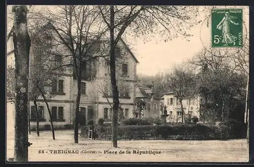 AK Treignac, Place de la République