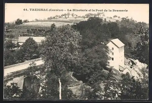 AK Treignac, La Minoterie et le Pont de la Brasserie