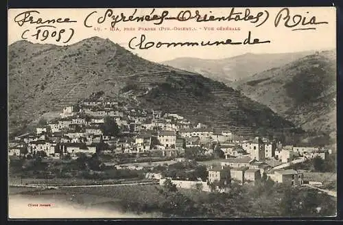 AK Ria, Vue générale près de Prades dans les Pyrénées-Orientales