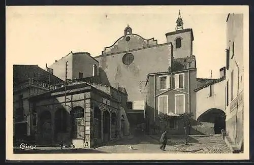 AK Thuir, Rue de l`Église, Notre-Dame de la Victoire