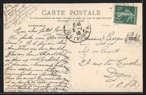 AK Collioure, Rocher et Chapelle St-Vincent