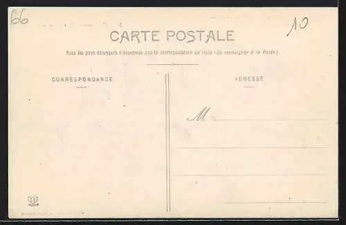 AK Montalba, Vue générale des Pyrénées-Orientales