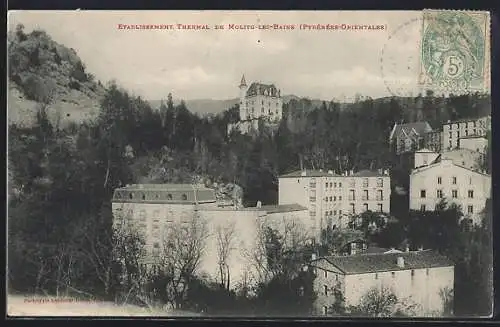 AK Molitg-les-Bains, Établissement thermal dans les Pyrénées-Orientales