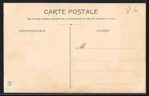 AK La Perche, près Mont-Louis, Vue générale des Pyrénées-Orientales