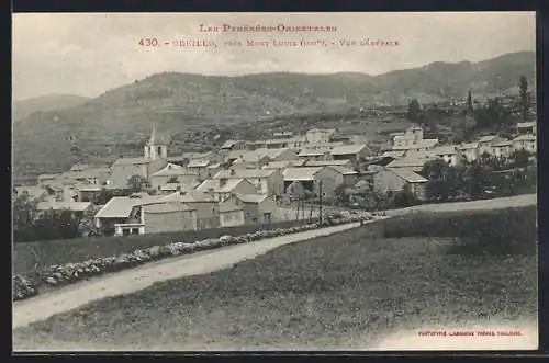 AK Odeillo, Vue générale près Mont Louis (1250 m) dans les Pyrénées-Orientales