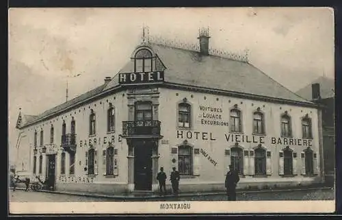 AK Montaigu, Hotel Vieille Barriere