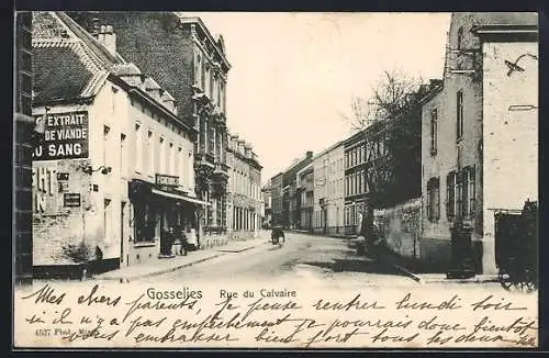 AK Gosselies, Rue du Calvaire