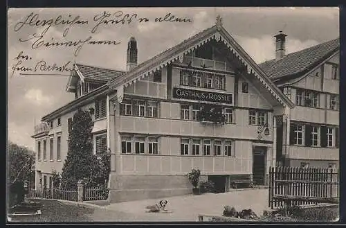 AK Haslen, Gasthaus zum Rössle